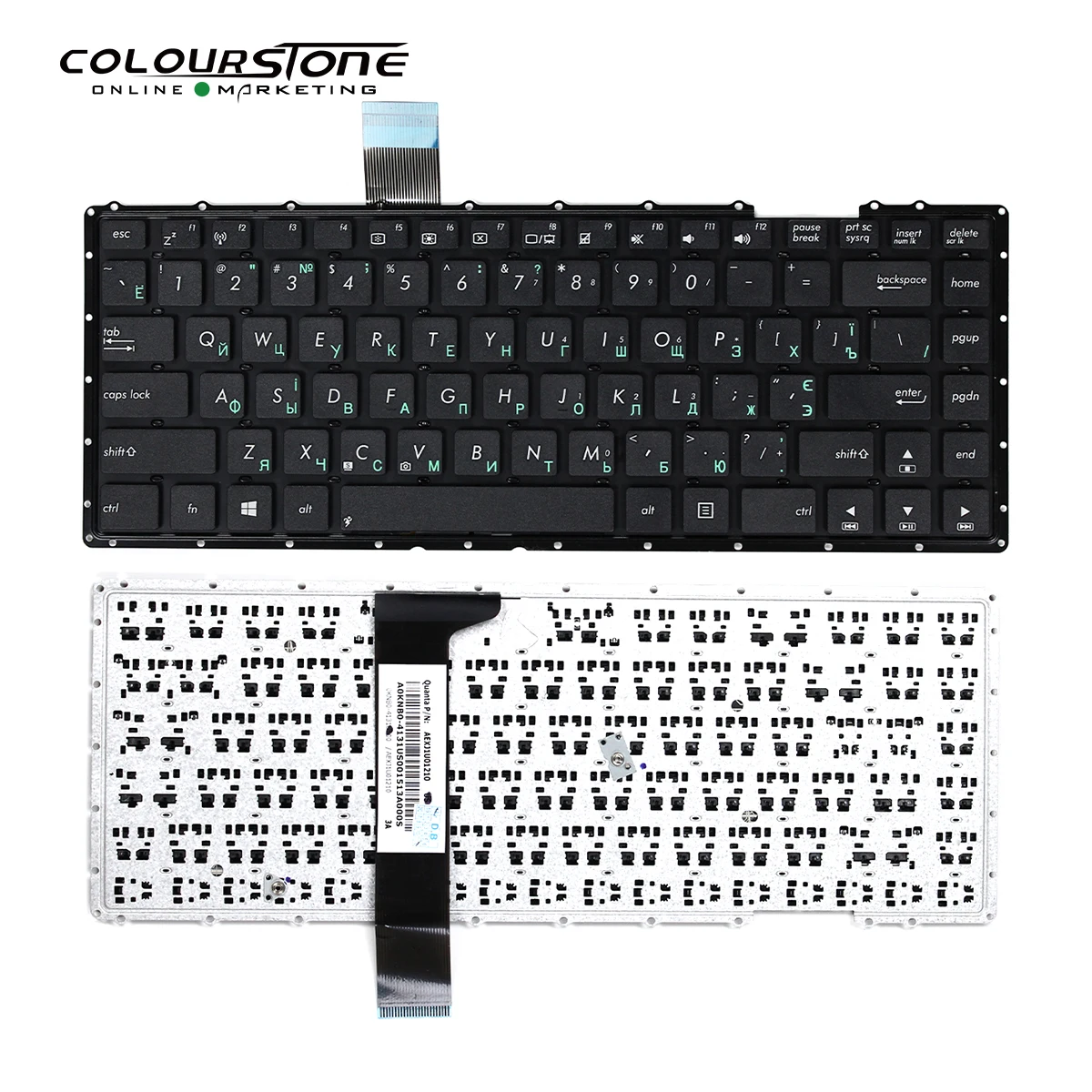 RU Laptop Keyboard For ASUS X401K X401E X401U X401 X401A MP-11L93SU-920W AEXJ1701010 0KNB0-4105RU00 Ukrainian/Russian Keyboard