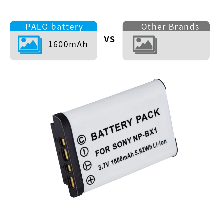 PALO NP-BX1 NP BX1 np bx1 akumulator do Sony NP-BX1 HDR-AS200v AS15 AS100V DSC-RX100 X1000V WX350 PJ240E CX405 PJ410