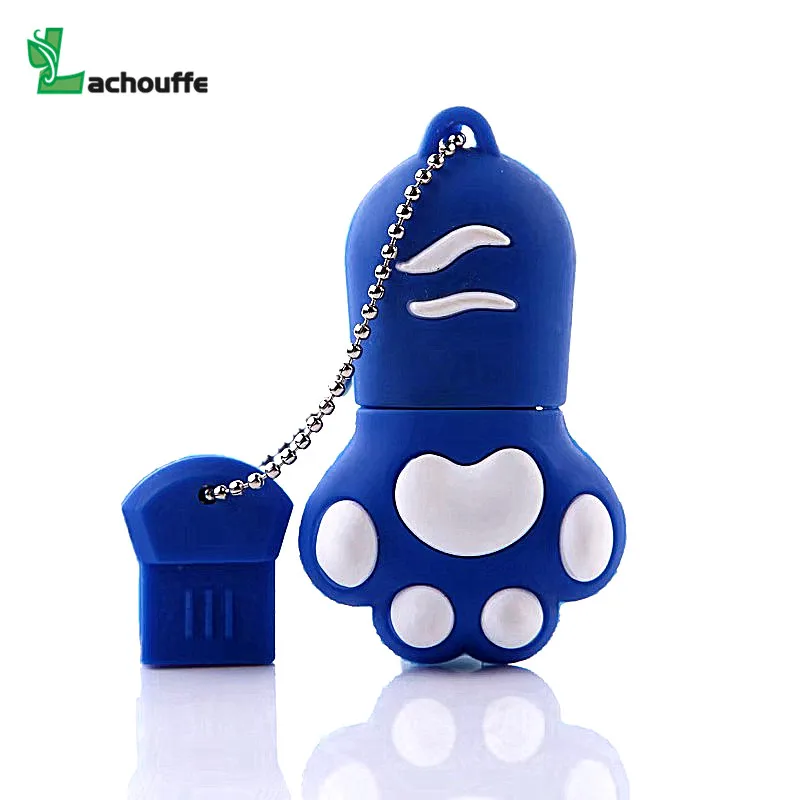 جميل القط مخلب فلاش usb 4GB 16GB 32GB 64GB محرك فلاش USB ذاكرة عصا بندريف الكرتون محرك فلاش usb