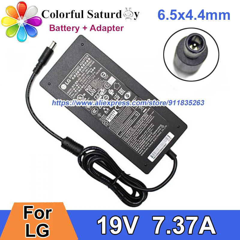 

140W ADS-150KL-19N-3 190140E SWITCHING Adapter 19V 7.37A LCAP31 A16-140P1A Laptop Charger For LG 34UC87M 34UC97 34UC87 34UM95-P