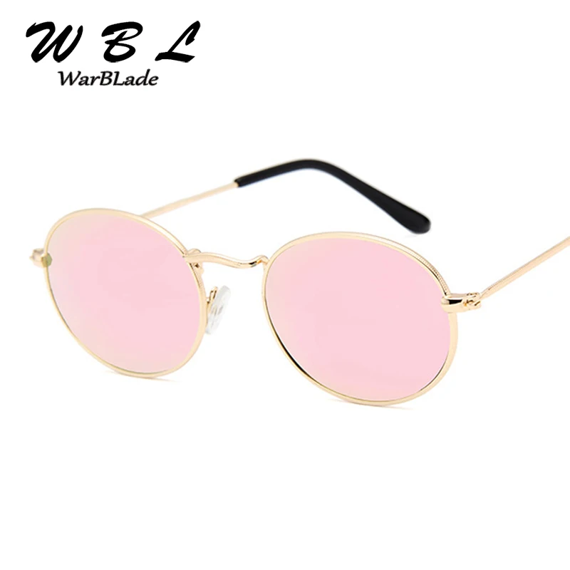 

WarBLade 2019 New Round Sunglasses Women Men Gradient Mirror Lens Goggles Designer Vintage Sun Glasses Hot