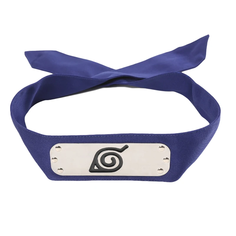 Brdwn NARUTO Itachi Sasuke Kakashi Namikaze Minato Sakura Hinata Official Authorization Cosplay Ninja Headband Hairwear