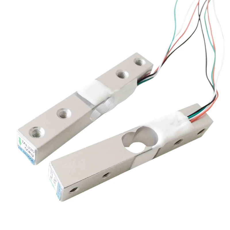 2pcs Free shipping  micro load cell beam weighing sensor 2kg 3kg 5kg 10kg 50kg TAL220