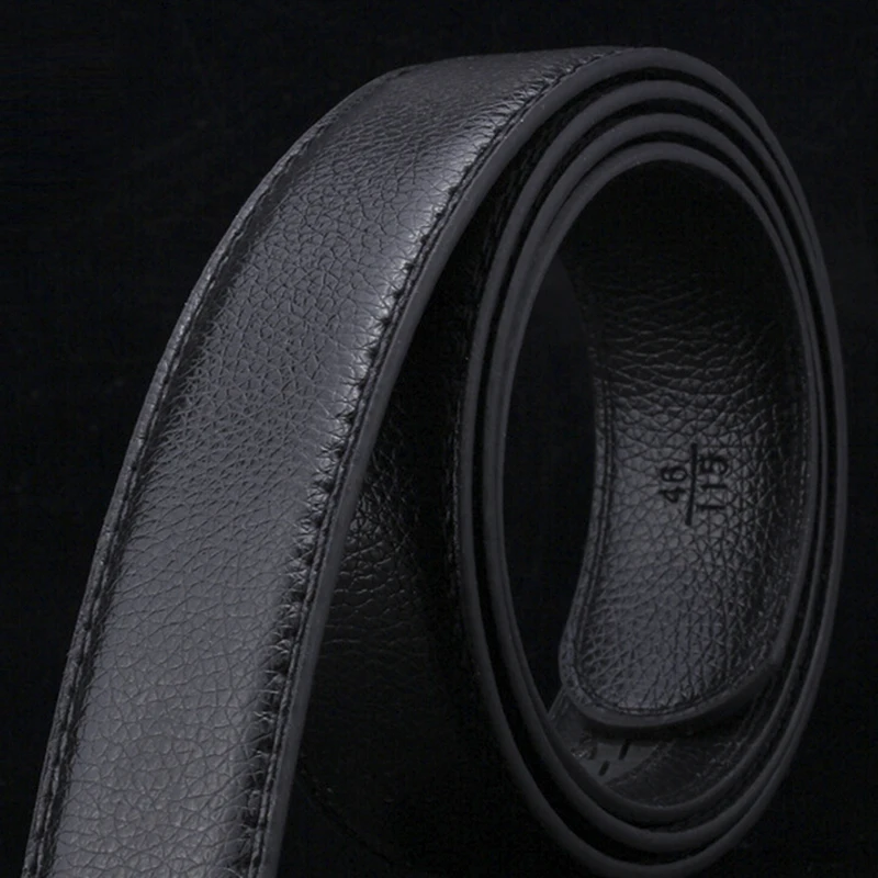 No Buckle Belt Body Strap Without Buckle Belts Men Good Quality Male Belts Automatic Buckle Belt For Men