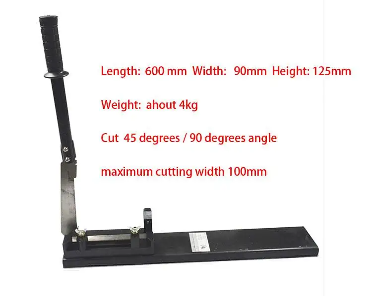 Imagem -02 - Máquina de Corte Profissional com Ranhura para Fios de Pvc Lâmina Substituível Ferramenta Manual de Dimensão Ajustável Máquina de Corte com Sulco de Plástico Pvc