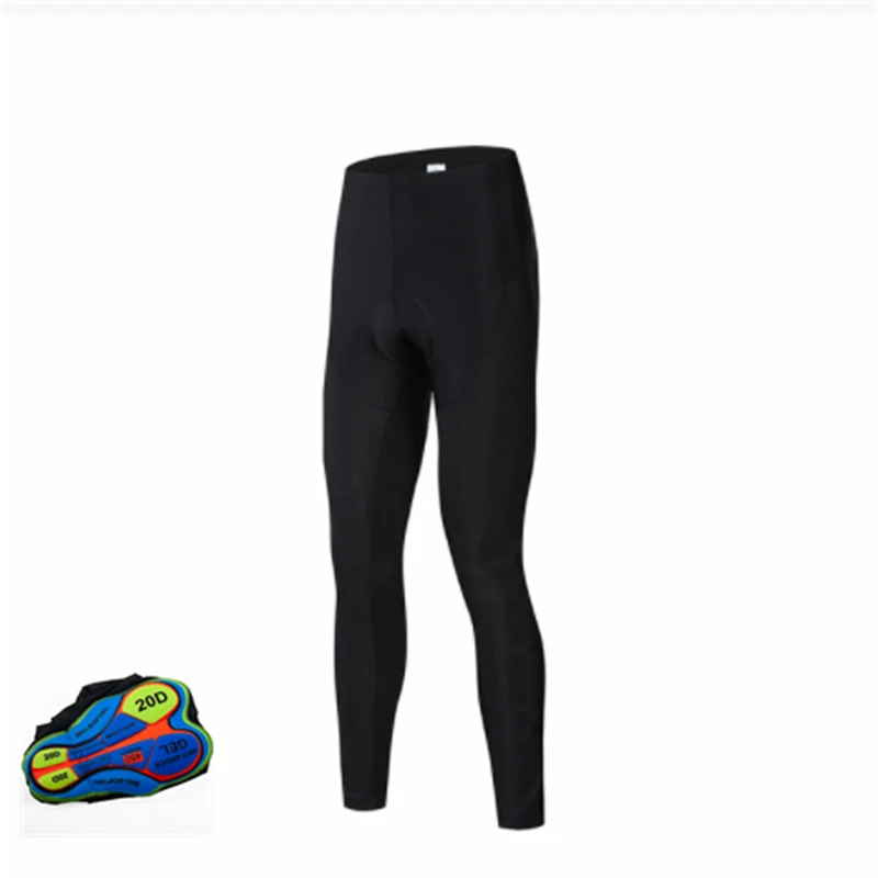 Lente En Herfst Fiets Bib Broek Mannen Outdoor Wear Mtb Fiets Fietsen Broek Ademend 20D Coolmax Gel Padded Fietsen Broek