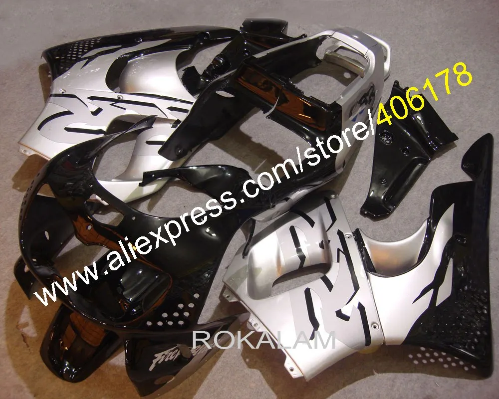 CBR893 94 95 Fairings Set For Honda CBR900RR 893 94 95 1994 1995 Black White Motorcycle 94 95 Fairing Body