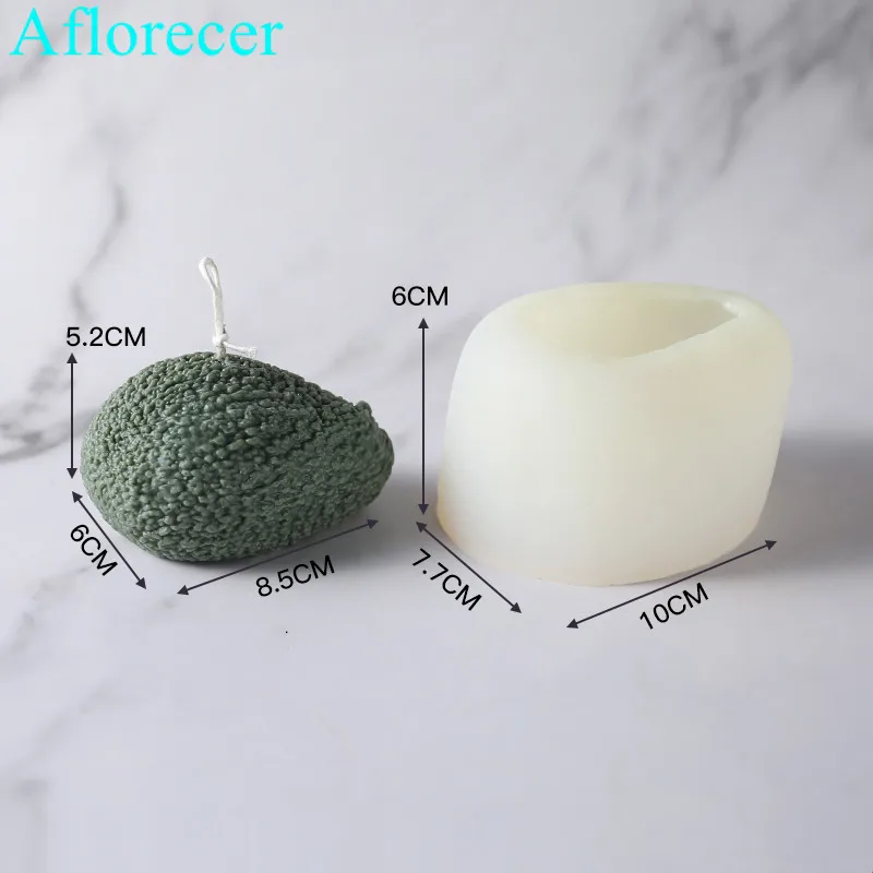 Avocado Silicone Candle Molds DIY Fruit Cake Molds Soap Molds Silicone Rubber Crafts molds