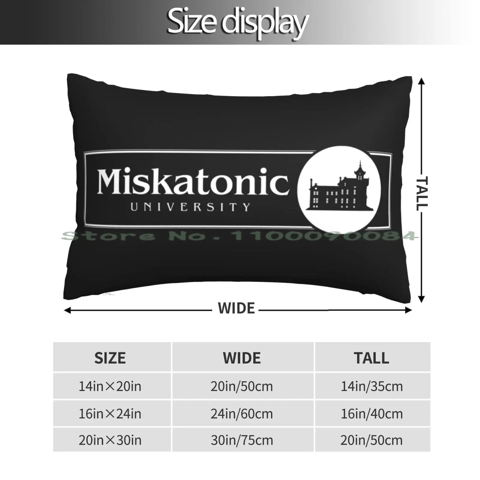 Miskatonic University-Pickman Hall Pillow Case 20x30 50*75 Sofa Bedroom Balloons Balloon Mickey Balloon Happiest Place On Earth