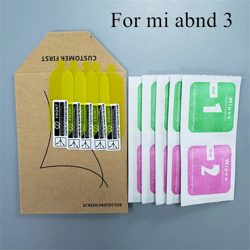 Защитная пленка для экрана Mi band 4 5 шт. 2 шт. 1 шт. Защитная пленка для Xiaomi Mi band 4 Защита от царапин Mi band4 браслет Miband 4