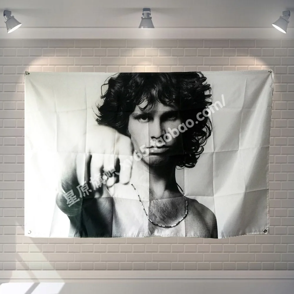 Classic Pop Rock Singer Posters Metal Music Stickers Band Logo High Quality Flag & Banner Wall Chart Wall Art Home Decoration A1