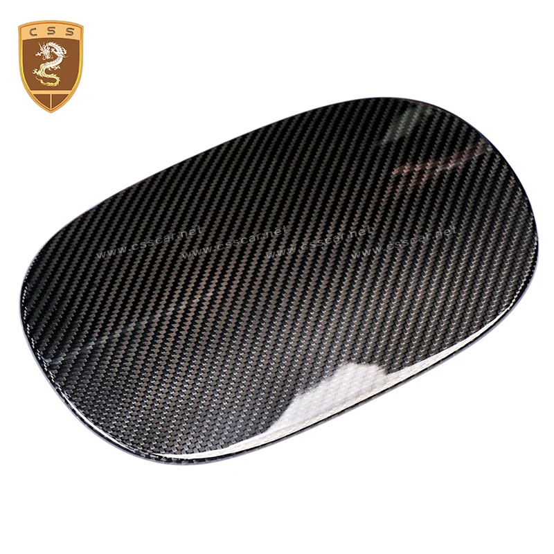 Carbon Fiber Fuel Tank Cover For Porsche Macan 2014 2015 2016 2017 2018 Car Styling Accessories Exterior Parts Car Styling