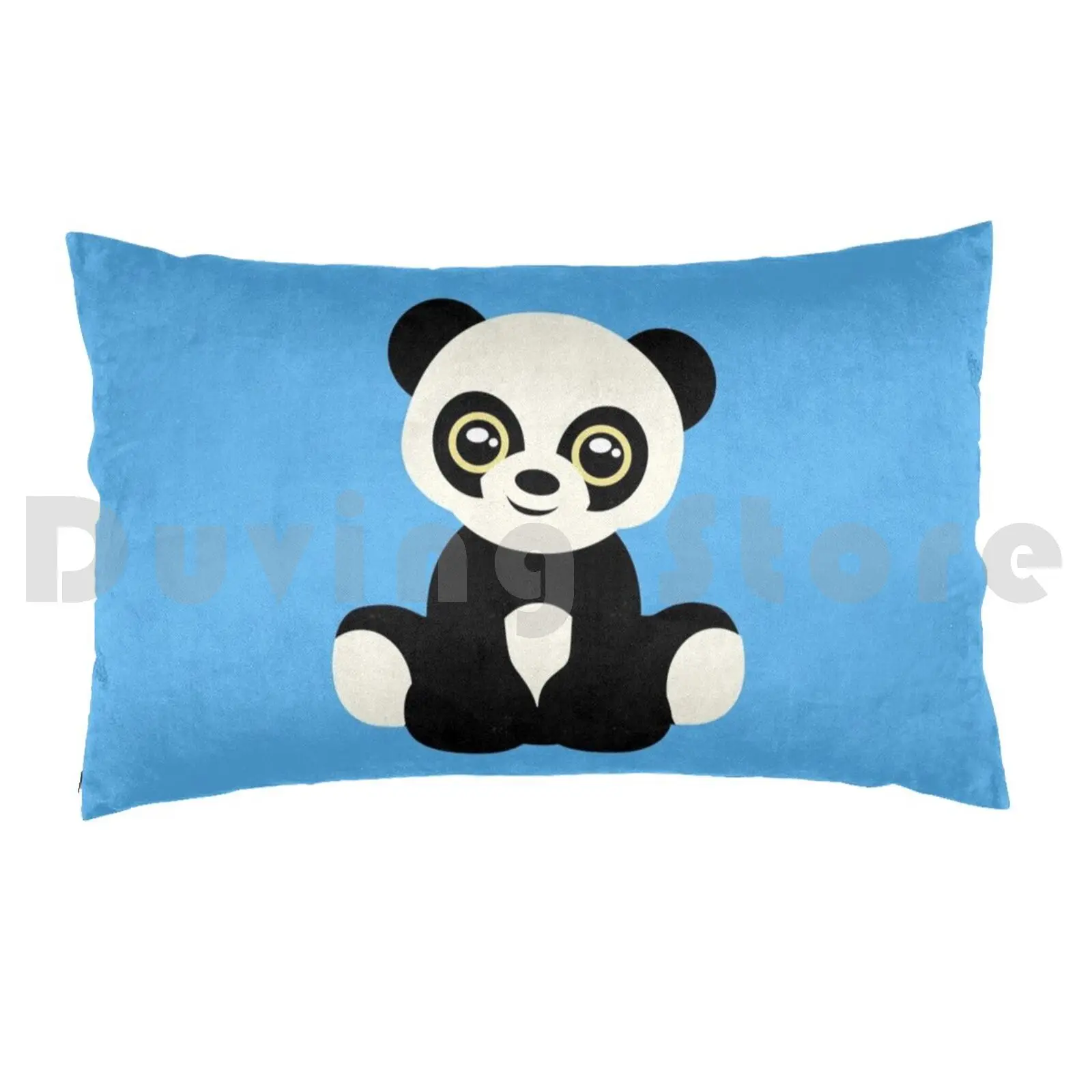 Funny Little Panda pillow Case 20 * 30 Inch Panda Lazy Panda Little Panda Panda Panda Mom Panda Dad Panda Lover