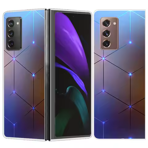 For Samsung Galaxy Z Fold2 Fold4 Fold5 Case Shockproof Hard Plastic PC Back Cover For Samsung Galaxy Z Fold 3 5 4 5G Phone Cases