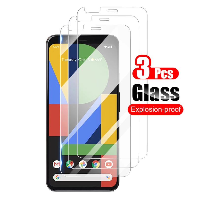 

3pcs Tempered Glass for Google Pixel 4 Pixel4 XL Screen Protector on Google Pixel 4 XL Protective Film