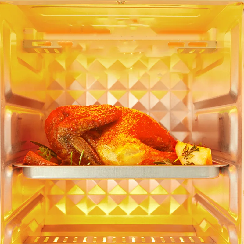 12-литровая электрическая духовка, многофункциональный таймер с контролем температуры для бытовой выпечки, машина для завтрака, хлебопечка, тостер 220 В KX12