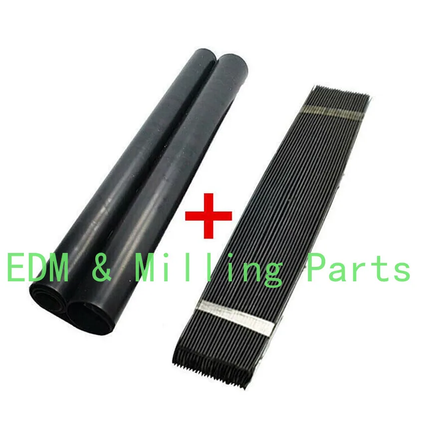 Milling Machine Way Rubber Cover Front +Back CNC Vertical Mill Tool For Bridgeport Mill Part 400mm x 600mm