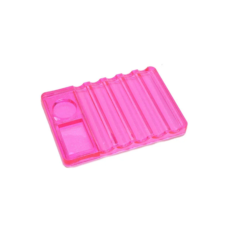 1Pcs 네일 아트 브러쉬 홀더 펜 Displayer 스탠드 휴식 도구 네일 장식에 대 한 아크릴 UV 젤 브러쉬 나머지 홀더