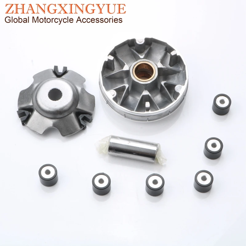 Front Drive Variator Assembly for Piaggio NRG mc2 mc3 DD Typhoon X Vespa S Zip 2 SP Base FastRider 50cc CM110304 100320020