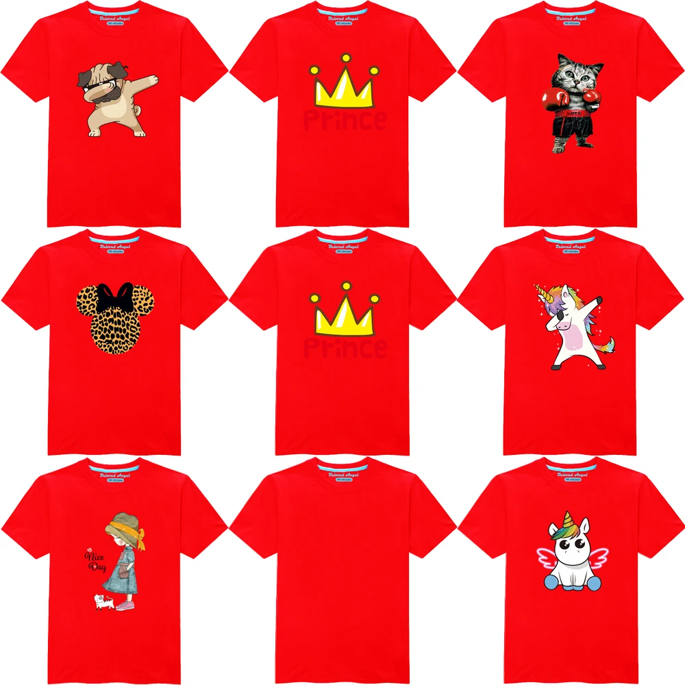 Boys T Shirt Summer Kids Boys Girls Rock Punk T-Shirts 3-15 Years Cartoon Print Baby Clothes Cotton Toddler Children Clothing