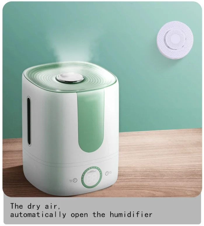 Wifi Tuya Zigbee Smart Kooldioxide Detector App Controle Air Box CO2 Gas Sensor Formaldehyde Voc Temperatuur Vochtigheid Sensor
