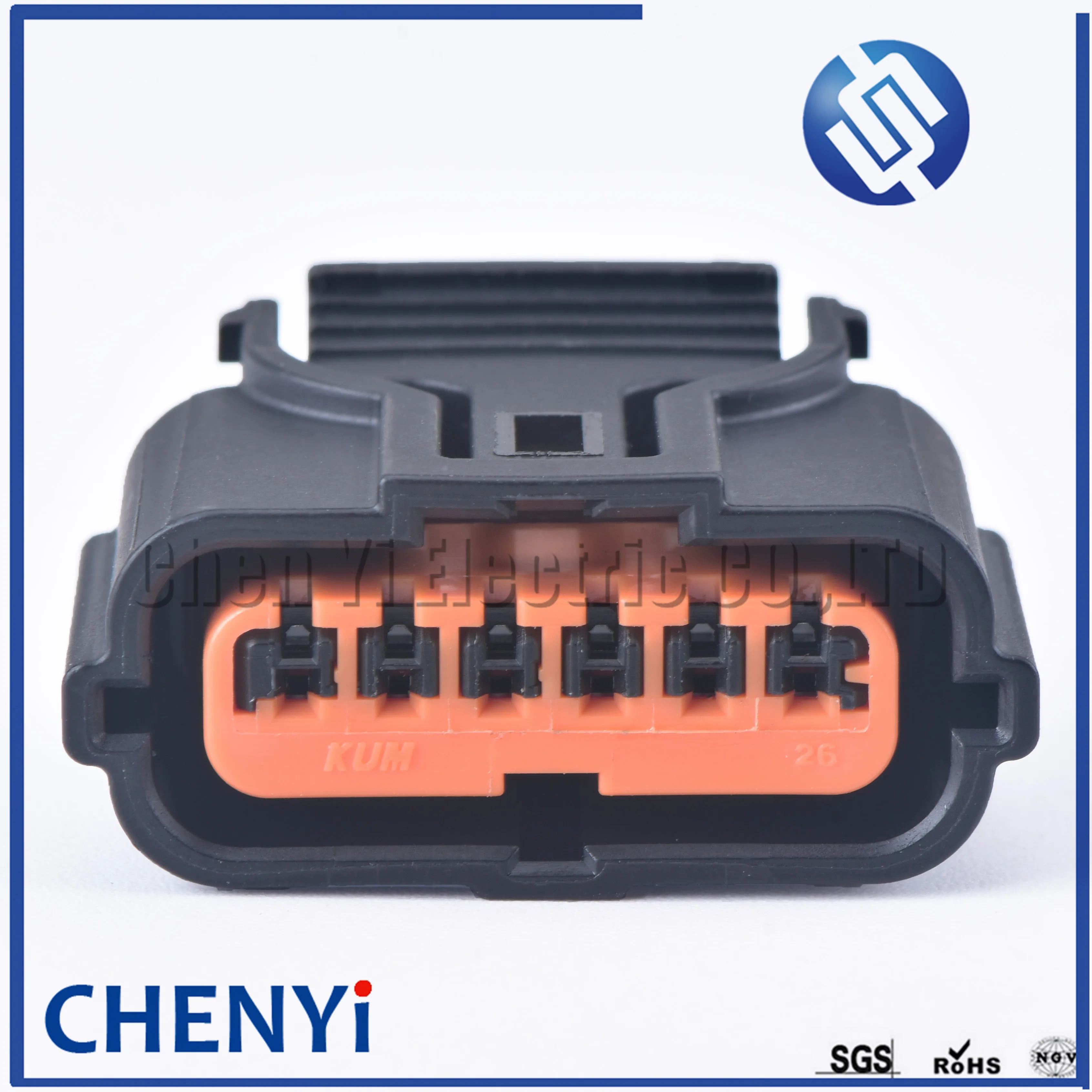 6 Pin/way PDC Automotive waterproof Connector Reverse Sensor Reversing Radar Plug HP286-06021 With terminals For Hyundai