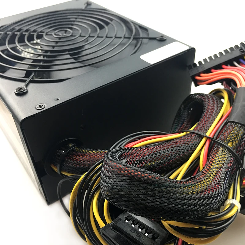 Imagem -04 - Atx Psu Fonte de Alimentação para Eth Rig Ethereum Mining Miner 1800w 180240v Psu Mineração Rig 24p pc Etc Zec Zcash