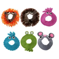 Animal Camera Buddies Lens Accessory for Child/Kid/Pet Photography Knitted Lion Octopus Teaser Toy Lens Posing Photo Props