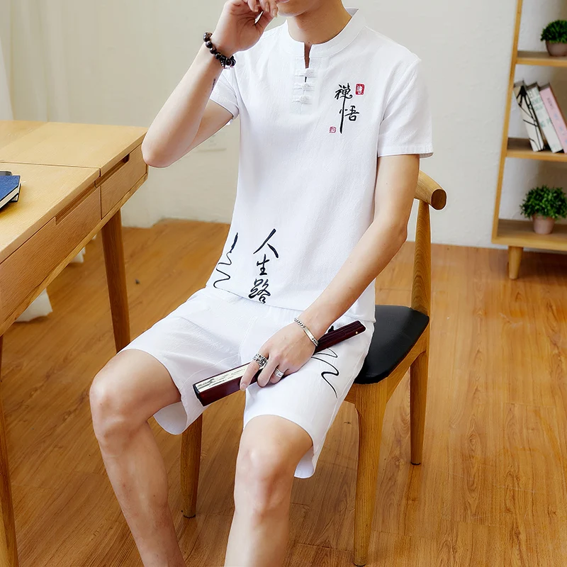 2021 New Men's Brand Casual Shorts Set Short Sleeve Summer T-Shirt Men Shorts Homme Wear Men's Basketball Suit Dropshipping