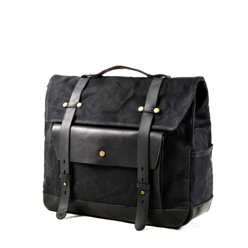 Vintage Locomotives Side Cladding General Waterproof Side Convex Motorcycle Bag Knight Shoulder Bag Helmet bag Package