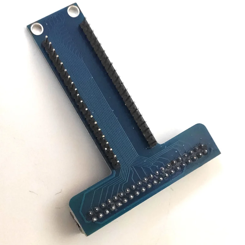 Untuk Raspberry Pi/Raspberry Pi B + Aksesoris Khusus T Jenis GPIO Ekspansi Papan Biru Papan PCB