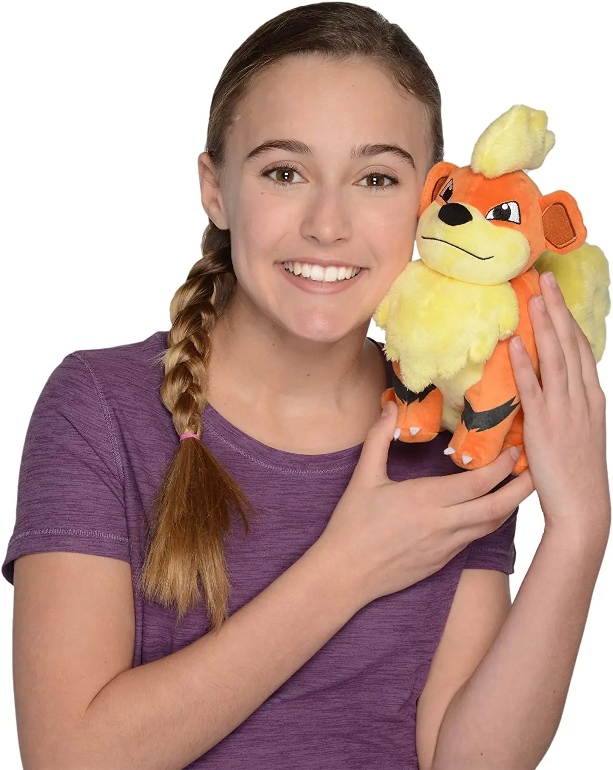 Pokemon Growlithe Plush Stuffed Animal Toy 8