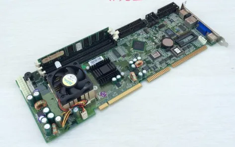 MSC-3685A 100% OK IPC Board Full-size CPU Card ISA PCI Industrial Embedded Mainboard PICMG 1.0 With CPU RAM No Fan