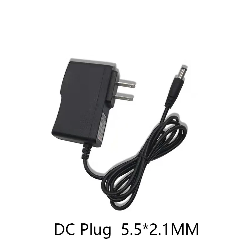 Adaptador de fuente de alimentación AC DC de 12 voltios, 0,5a, 1A, 2A, 3A, 110V, 220V a 12 V, 1A, 2A, 3A, enchufe europeo y estadounidense para LED