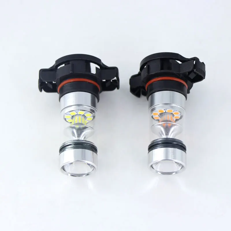 2PC CANBUS No Error H16 LED 5202 PS19W PSY24W LED Bulbs for AUDI A3 8P 2008+ LED DRL Daytime running lights white 6000K  12V