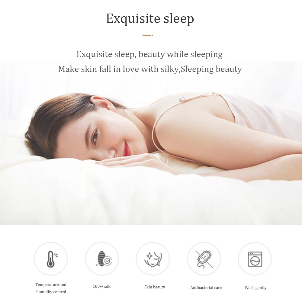 Lofuka Luxury White 100% Pure Silk Bedding Set Beauty Double Queen King Quilt Cover Flat Sheet Pillowcase For Healthy Sleep