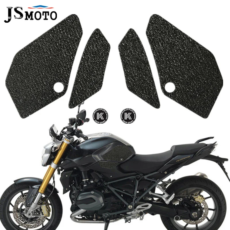 

Motorcycle 3D Fuel Sticker Tank Traction Side Knee Grip Decal Stickers Protective Pad For BMW R1200R R1200 R r1200 r 2015-2018