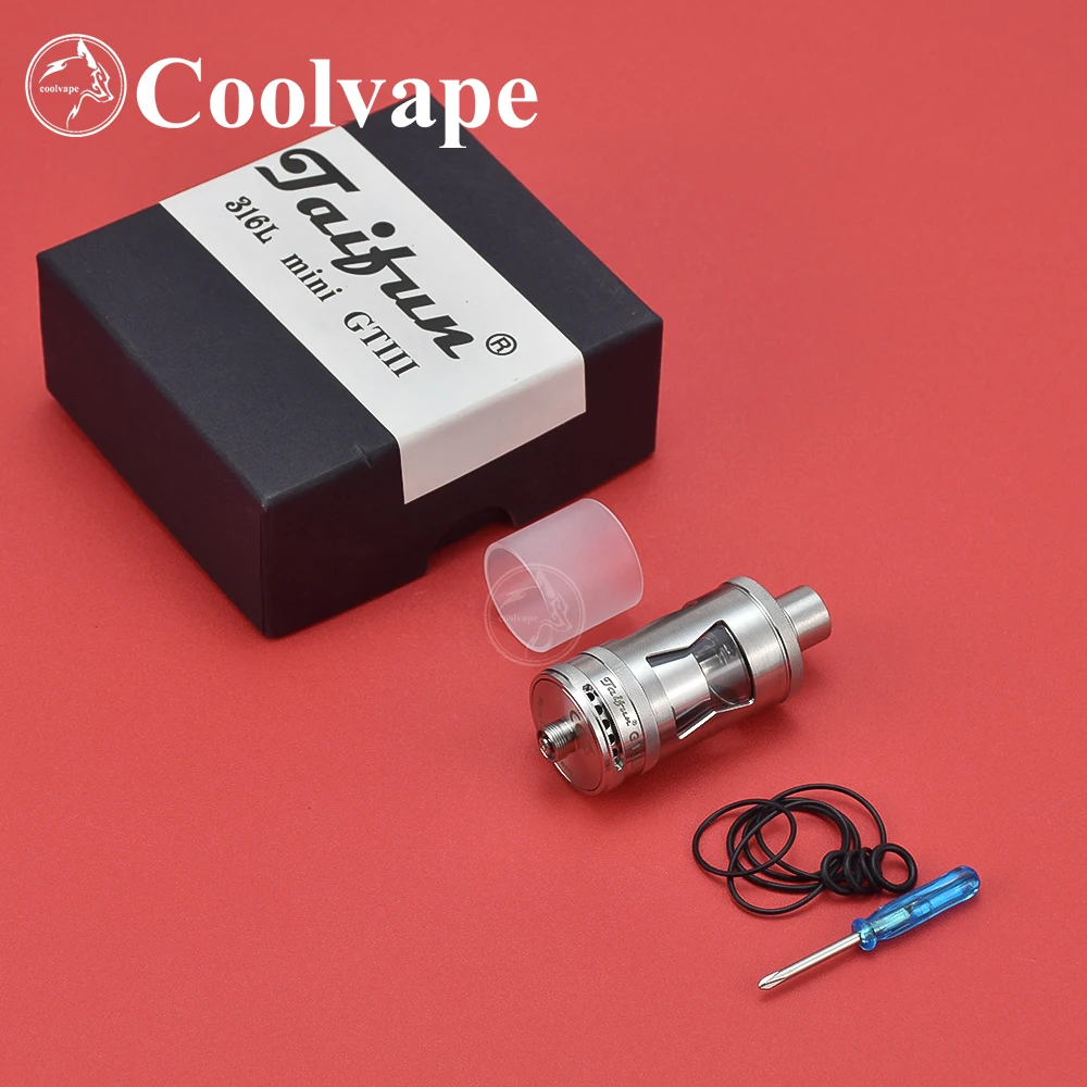 WOLF COOLVAPE Taifun III Mini Style Taifun GT3 MINI 2.5 316 SS rebuild able 23.6 vape accessory for accessories - gallery image 6