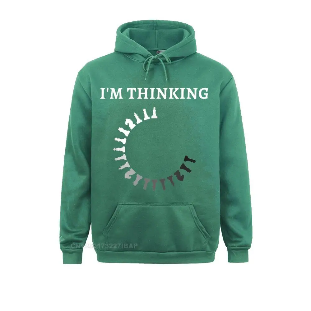 I'm Thinking Funny Chess T-Shirt Sweatshirts Fall Hoodies Long Sleeve Brand Printed Hoods Design WomenHooded Pullover