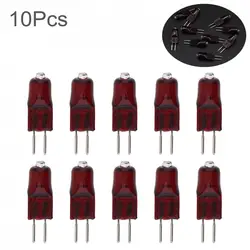 10pcs G4 Infrared Halogen Lamp 12V 20W IR Lamp Heater Halogen Bulb Heating Drying Painting Quartz