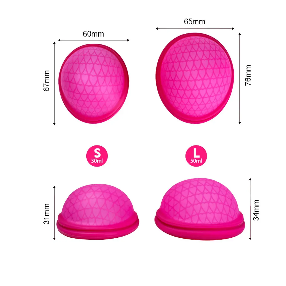 Disque menstruel réutilisable, 3 pièces, conception à ajustement plat, coupe menstruelle, stérilisation Extra-fine, disque menstruel en Silicone, Tampon/Pad alternatif