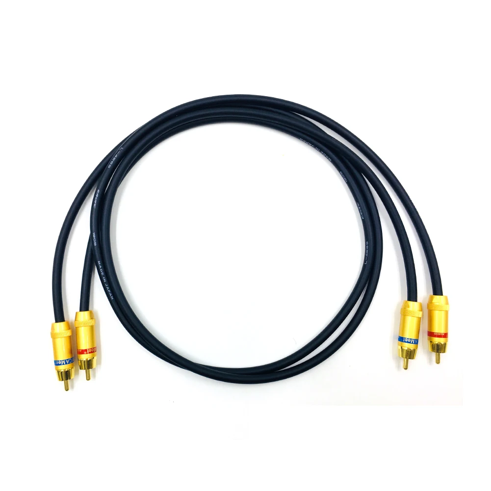 HIFI สาย RCA SPDIF สายสัญญาณเสียงดิจิตอล/หนา Budweiser RCA + Canare L-4E6S สาย