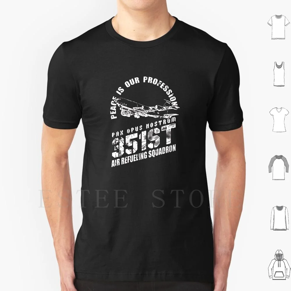 Usaf 351st Air Refueling Squadron Stratotanker T Shirt DIY Big Size 100% Cotton Kc 135 Kc135 Stratotanker Kc 135 Stratotanker