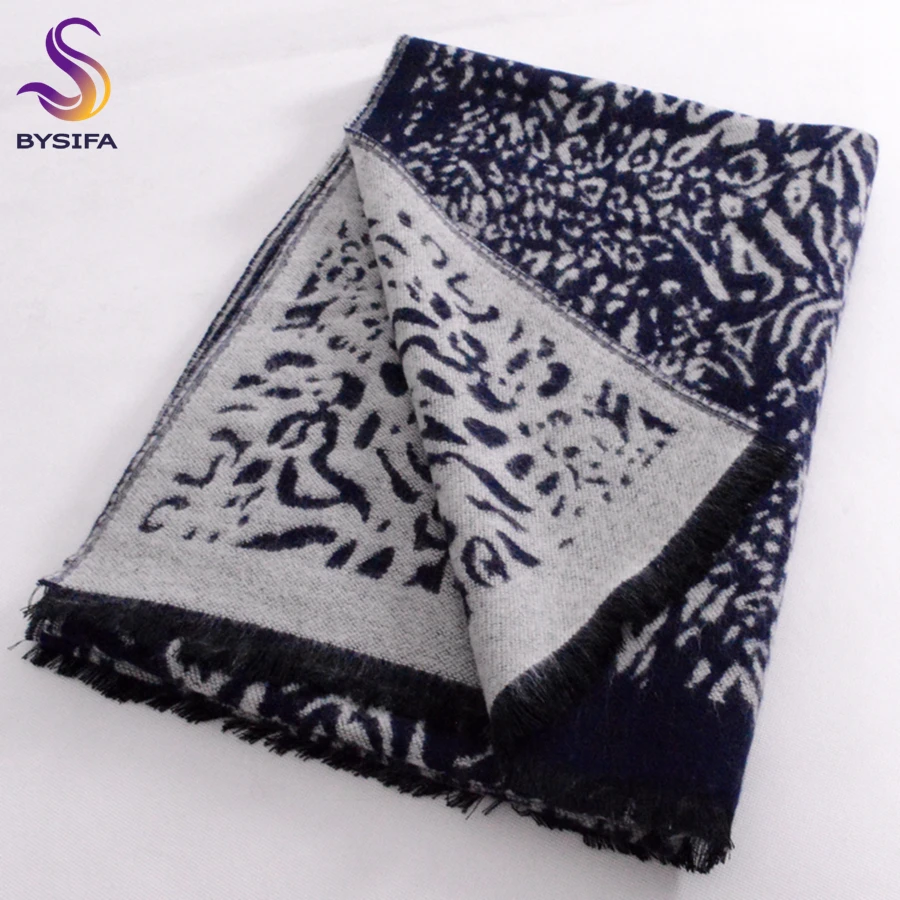 

[BYSIFA] Purple Roses Women Scarves Shawl For WInter New Design Warm Long Cashmere Pashmina Double Faces Ladies Scarves Wraps