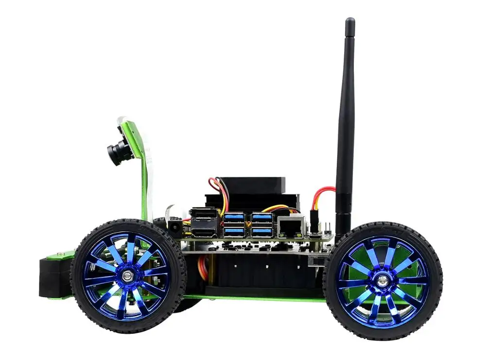 Imagem -03 - Jetracer ai Racing Robot Kit Acce Alimentado por Jetson Nano Aprendizagem Profunda Auto Condução Linha de Visão Seguinte sem Jetson Nano