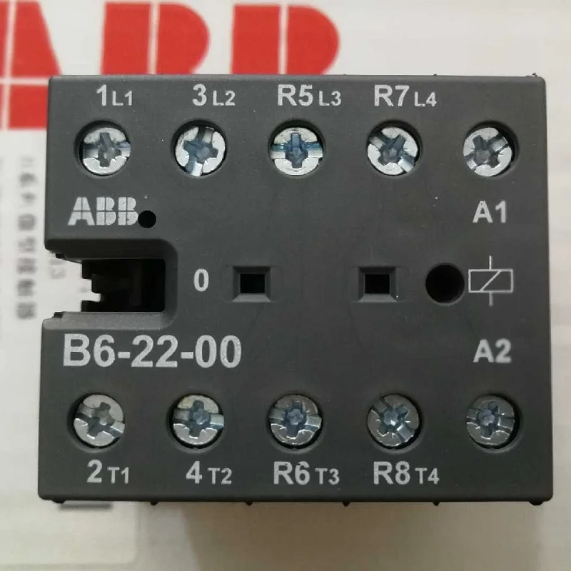 ABB B6 , B7 4-pole mini contactors AC operated   B6-22-00  B7-22-00