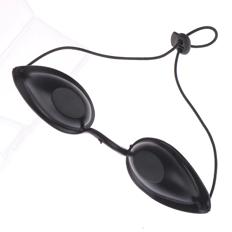 1pc Soft Sunbathing Eyewear Tanning Goggles Beach Adjustable UV Skin Tanning Eye Protection UV Shield Glasses Black