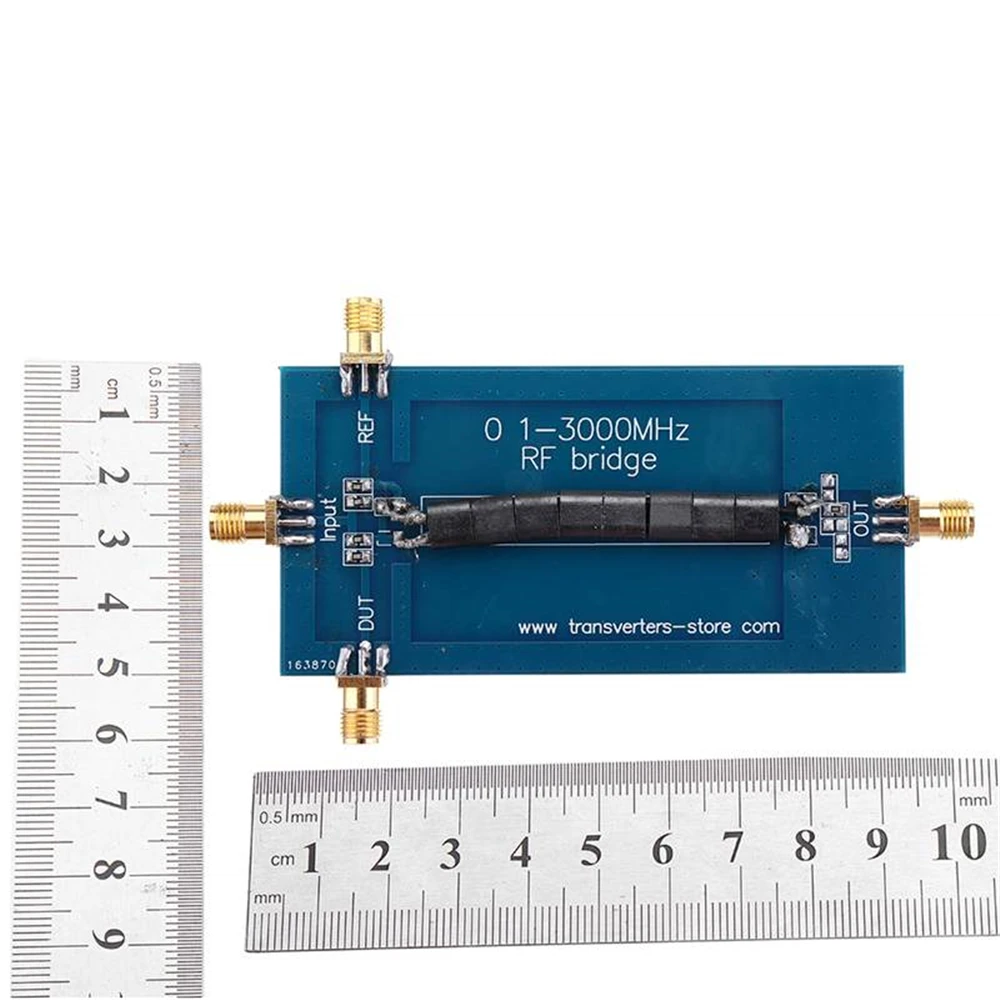 Analizador de antena de puente de reflexión de puente de pérdida de retorno, VHF, VSWR, RF SWR, 0,1-3000MHz