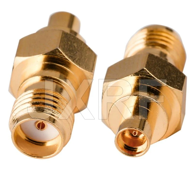 JXRF Stecker 2PCS SMA Männlich Weiblich auf SMA SMB MCX MMCX CRC9 TS9 Männlich Weiblich RF Adapter – Detail 17