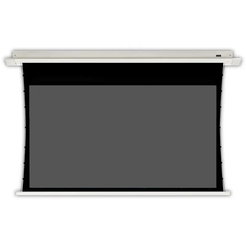 

Trinovisuals 4K / 8K HD PVC Flexible 96% Ambient Light Resistance Recessed In-Ceiling Electric Tab Tensioned Projector Screen